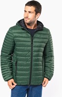 Kariban K6110 Men's lightweight hooded padded jacket -3