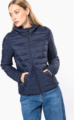 Kariban K6111 Ladies' lightweight hooded padded jacket -3