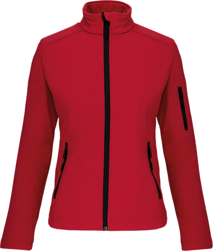 Kariban K400 Dames softshell jas - Red S