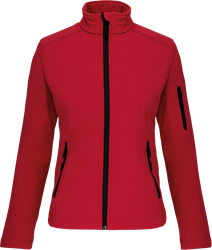 Kariban K400 Dames softshell jas - Red M